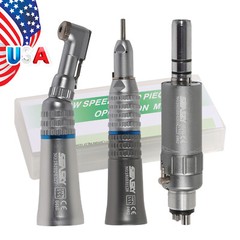 NSK Style Dental High Low Speed Handpiece LED / No LED E-type Push Buttobn FG/RA