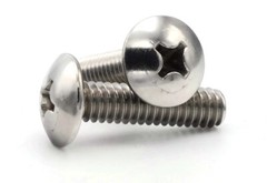1/4″-20 | 316 Stainless Steel Phillips Truss Head Machine Screws – Select Size