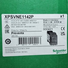 Schneider Electric XPSVNE1142P Preventa Safety Module Zero Speed Detection 24VDC