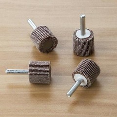10Pcs 80 Grit Drill Flap Wheel Sander 1x1x1/4″ Flapper Sanding Grinding US