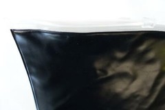NEIL BARRETT BLACK SWIMWEAR RECLOSABLE ZIP SEAL SLIDE LOCK BAG NEW