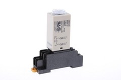 1 set base + time timer relay 8pin H3Y-2 H3Y DC12V 5A 0.2min-5min 5min QC ZCY