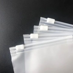 100Pcs Clothing Storage Slider Plastic Bags for Clothes, T-Shirts with Vent Hole