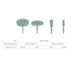 Dental Lab Ceramic Diamond Grinder Polisher HP For Zirconia&Porcelain Polishing