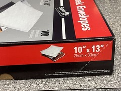 Quality Park Tyvek Envelopes 10″ x 13″ White, Box Of 100 #R1580 Brand New