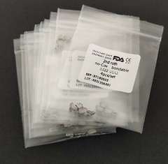 80Pcs Dental Orthodontic No-Con Buccal Tubes 1st/2nd Roth 0.022″ Molar Bondable