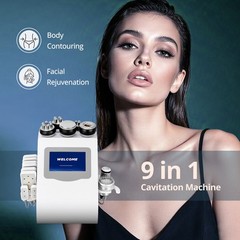 9 in 1 Beauty Machine for Body Massage Facial Skin Care Skin Lifting Weight Log