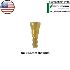 US Dental NC/RC Healing Cap Abutment Cover Screw Fits Straumann ITI BL/BLT
