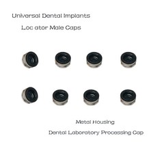 8Pcs US Dental Overdenture Male Cap ZEST Locator Syste Implant Retention Inserts