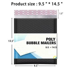 Multi Colors & Sizes Premium Bubble Mailers – Poly Shipping Padded Envelops Bags