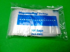 1000 Reloc Zippit Bags 3×3 Zip Seal Lock Clear 2mil Poly Zip Slide Lock Bag 3″