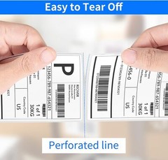 4″x6″ Direct Thermal Shipping Labels 250/Roll 450/Roll 500/Roll for Zebra Rollo