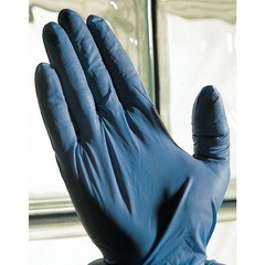 Ansell 92-675 Disposable Nitrile Gloves With Textured Fingertips, Nitrile,