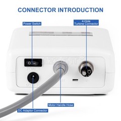 Dental Brushless LED Electric Micro Motor Internal Spray 1:1/1:5/16:1 QI901 USA