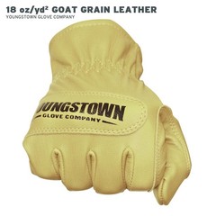 Youngstown Protective Work Gloves XX Large Tan Ergonomic Dexterity Safety Rated