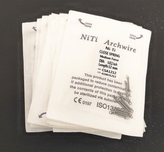 10PCS/Pack Dental Orthodontic Closed Coil Spring 0.012*12mm SALE