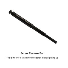 Implant Fixture & Fractured Screw Removal Kit Drill Bar Tap MCT FSRK-02 HeaNeam