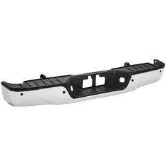 Steel Rear Step Bumper Compatible with 2007-2013 Toyota Tundra