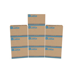 (10 pack) Pen+Gear Large Heavy Duty Kraft Moving Boxes, 27L x 15W x 17H