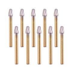 AZDENT 10 Pcs Dental Carbide Trimming & Finishing Burs FG/7406/7408/7901/7902