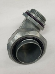 Unbranded 1-1/4″ Zinc Steel 90 Degree Liquid-Tight Connector