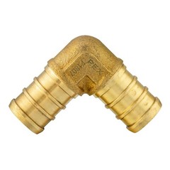 EFIELD 45 PCS 1/2″ PEX Crimp Brass Fittings: Elbow, Coupling, Tee(15 PCS/Each)