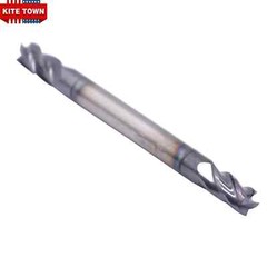 5Pcs 4Flute 1/8″ x 1/4″ x 1-1/2″ Double End Solid Carbide End Mills AlTiN Coated