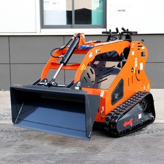 1 Ton Mini Excavator + Mini Skid Steer Loader 13.5HP B&S Gas EPA Free Shipping