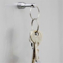 4PCS Keychain Neodymium Magnet for Testing Brass Gold Silver Coins Ferrous Metal