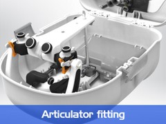 BIOART Semi-Adjustable Articulator A7 Plus with Standard Facebow, Plastic Case