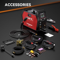 ARCCAPTAIN MIG205MP MIG Welder 9 IN 1 iControl APP Control 120/240V Dual Voltage