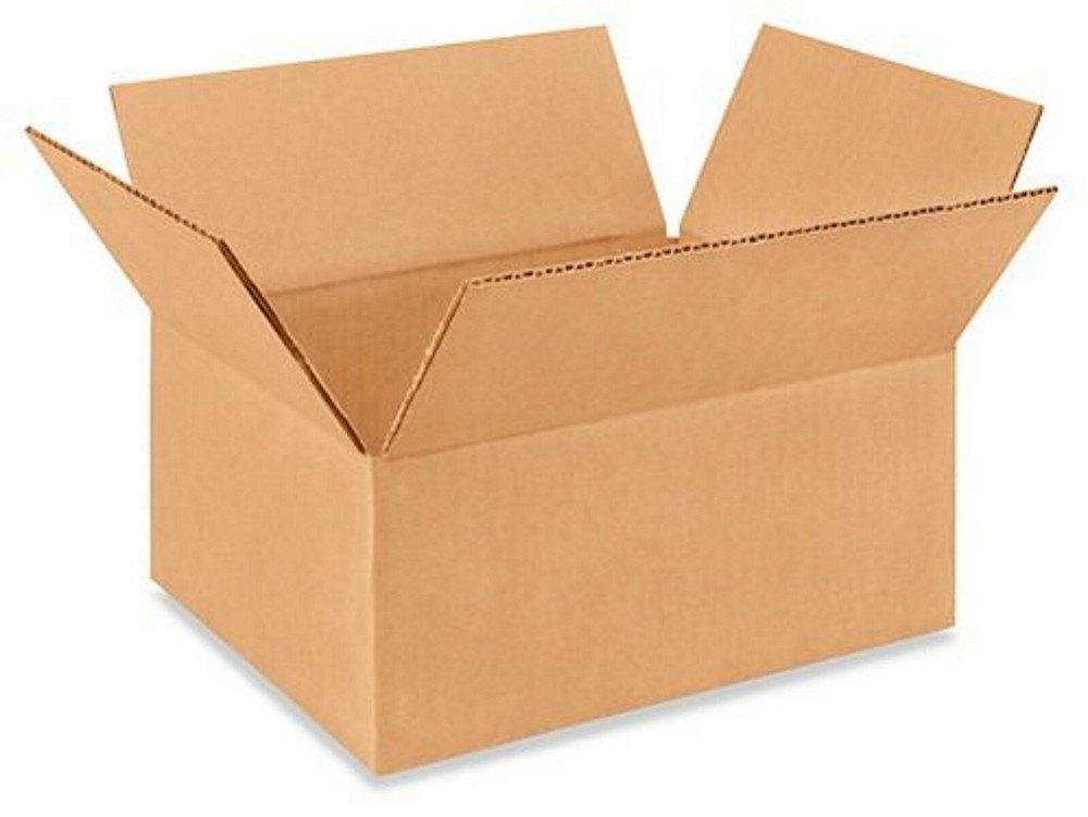 10 x 8 x 4 “U-Line” Cardboard Box (5 Pack) 200 LB. TEST