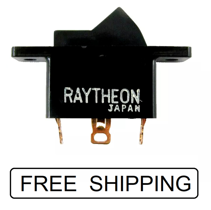 (25x) SPST ON-NONE-ON Rocker Switch – 10A @ 125VAC – 6A @ 250VAC, Gold Terminals