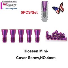 US 5P/k Dental Healing Abutment & Closure Cap Fit Nobel Straumann Hiossen Osstem