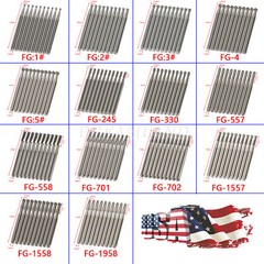 1-10 Packs Dental Carbide Burs For High Speed Handpiece FG 1 2 3 4 330 7901 7408