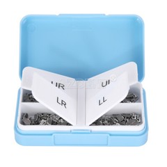 AZDENT Tubos bucales de ortodoncia dental 1er molar Bondable Roth 022 monobloque