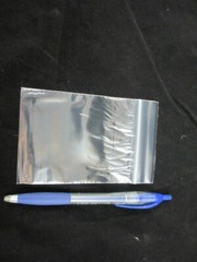 100 – 3″ X 4″ ZIP LOC CLEAR PLASTIC BAGS – 2 MIL – BRAND NEW – MANY USES – 25