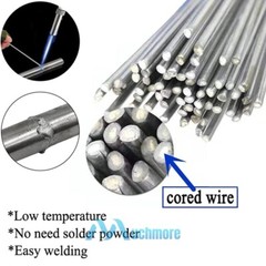 LOT 20″ Flux Core Aluminum Rods Low Temperature Welding Rods Easy Welding Sticks