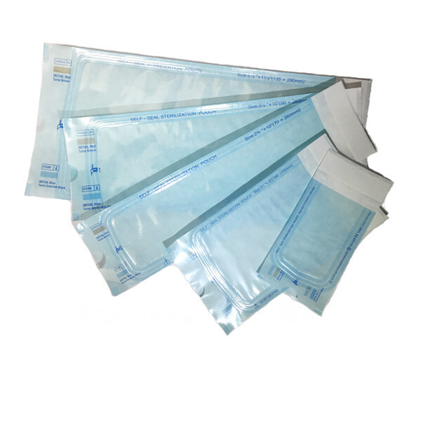 1000 pcs Self Seal Sterilization Pouch Pouches Bag Dual Indicator 3.5″ x 6.5″