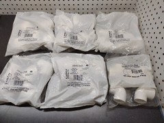 LASCO 1″ Sch 40 PVC 90 Elbow. Slip to Slip (BUNDLE OF 25) 5 BAGS OF 5 PER BAG.