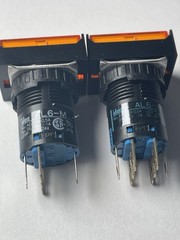 💡🌈 HUGE Lot 76x IDEC Push Button Switches AL6-M AL6-AP Multicolor + Manual NOS