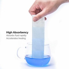 200PCS Non-Woven Sponge 4-Ply Medical Disposable Soft Gauze Pad First Aid