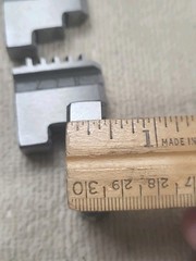 Set of Jaws for 3-Jaw Lathe Chuck Machinist Unknown Manufacturer