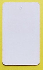 Large Price Tags RED WHITE Blank 2 Part Retail Special Sale Coupon String Strung