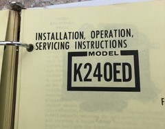 Various Controls Company AP Equip Oil Operating Service Instructions Manuals CC