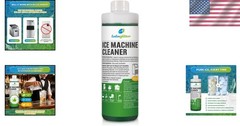 Odorless Ice Maker Cleaner and Descaler – 16 Fl Oz – Compatible with All Brands