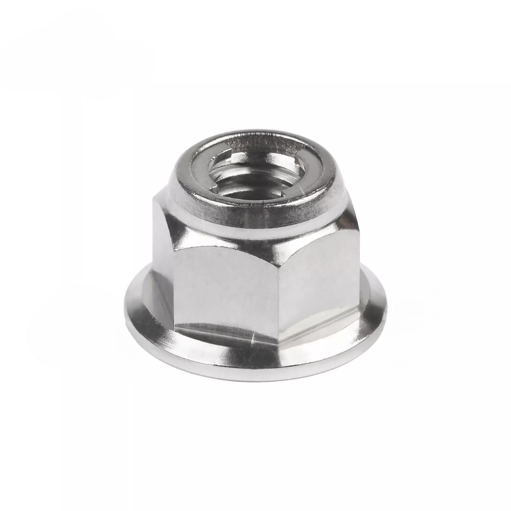 Titanium Nut M5 M6 M8 M10 M12 Flange Metal Lock Nut for Bike Motorcycle Car