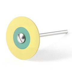 Dental Rubber Diamond Polisher Wheel Disc /Zirconia Porcelain Polish Burs HP