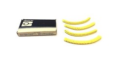Brady Box of (100pcs) Omni-Grip Sleeve Wire Markers OG2Y-1 (66402) NOS