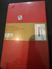 Moleskine Notebook Limited Edition: Hong Kong, Red Cover, Line Ruled NEW